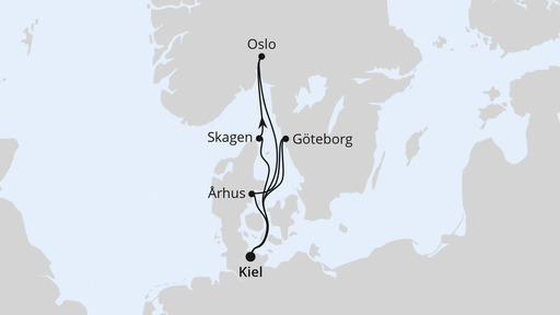 Skandinavien mit Oslo